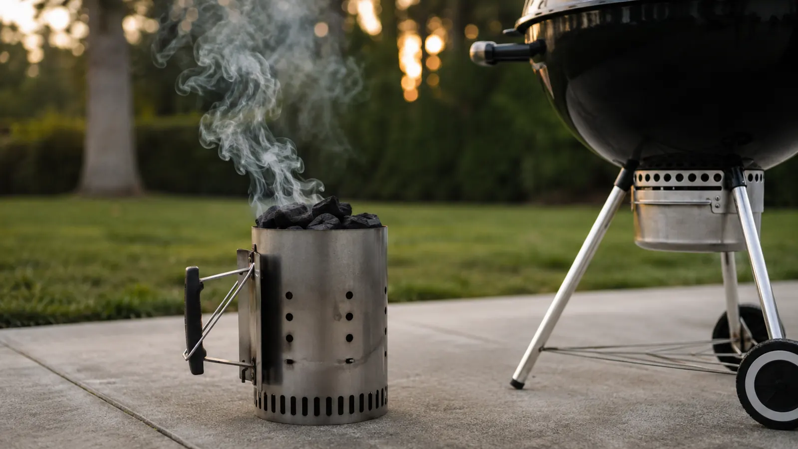How to Light Charcoal Fast With a Chimney Starter